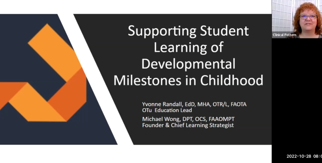 Supporting Student Learning of Developmental Milestones in Childhood