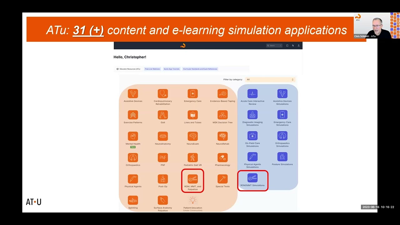 Developing Foundational Knowledge & Skill: Assessing ROM and MMT ...
