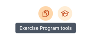 Excercise program tools