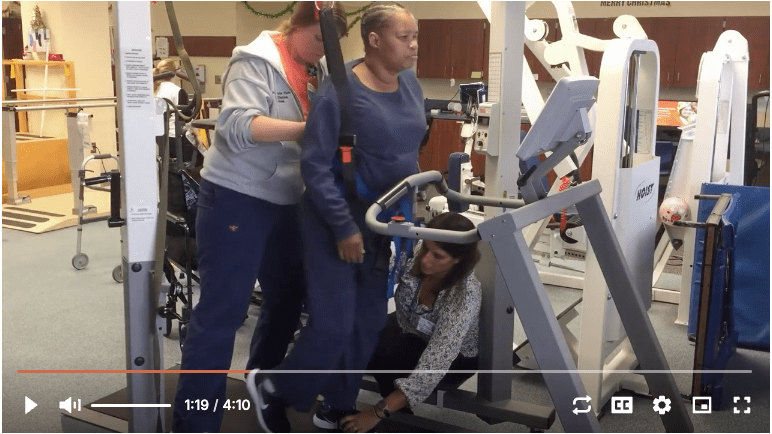 NeuroRehab Intervention Harness Walking